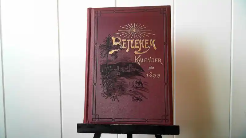 Betlehem Kalender för 1899