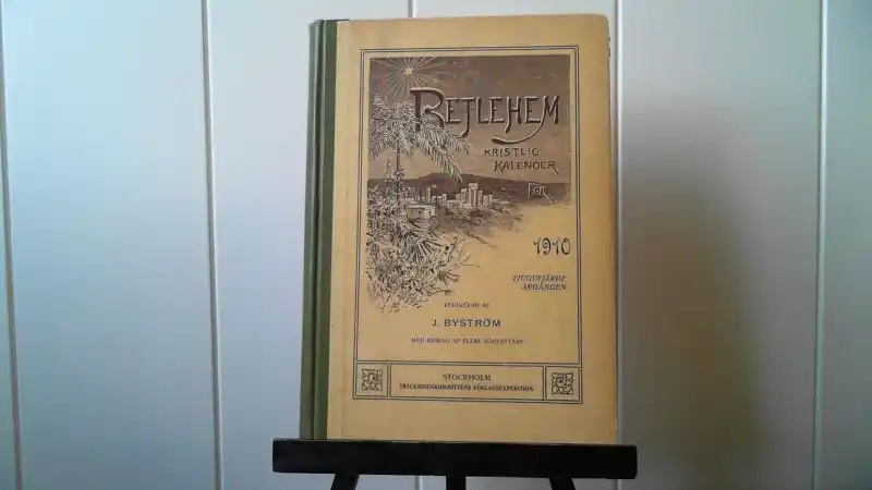 Betlehem Kalender för 1910