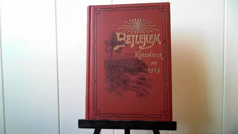 Betlehem Kalender för 1925