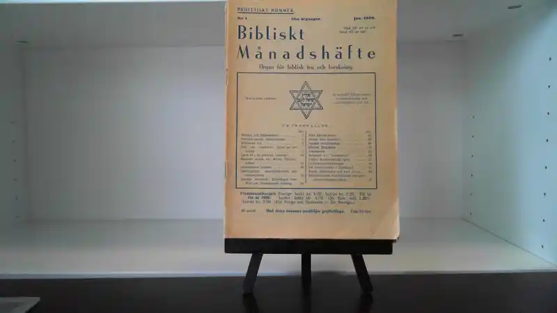 Bibliskt Månadshäfte 1938