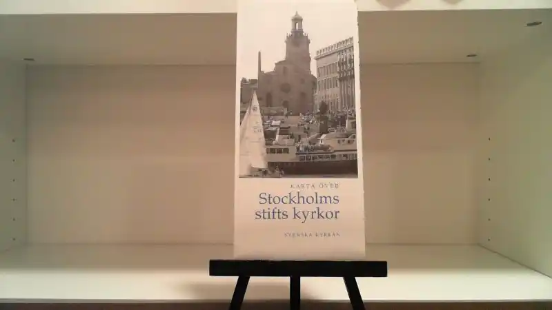 Svenska kyrkan. Karta över Stockholms stifts kyrkor