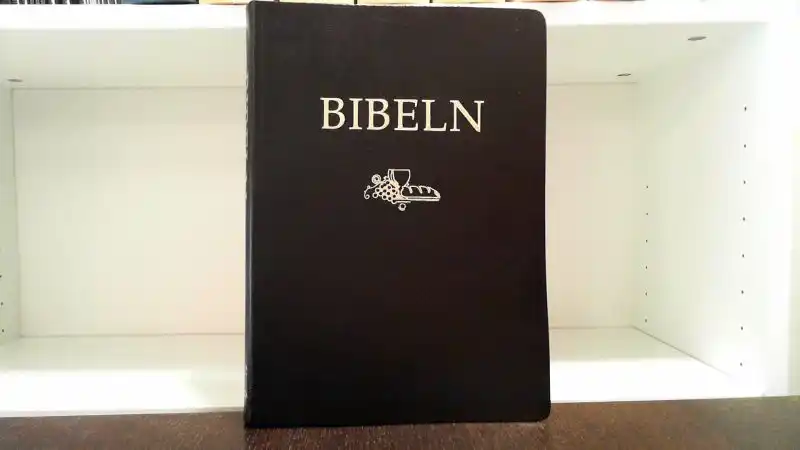 Svenska Folkbibeln 2015. Storstilsbibel i A4- svart cabraskinn
