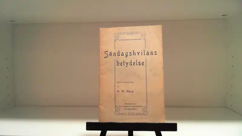 Söndagshvilans betydelse