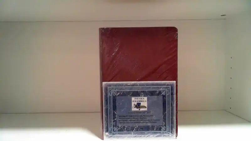 Svenska Folkbibeln Storformat, röd        