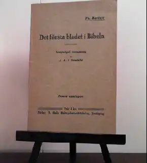 Det första bladet i Bibeln